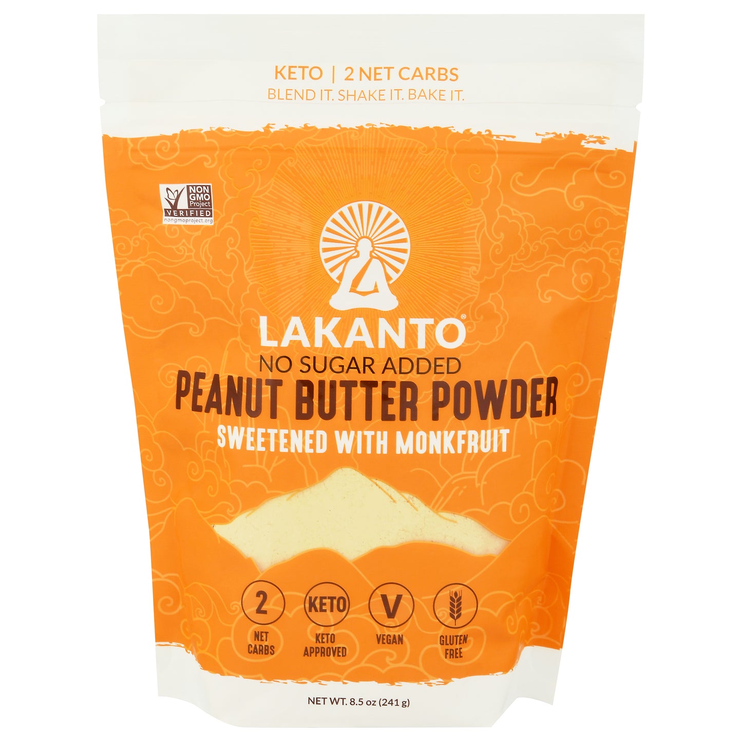 Lakanto Powder Peanut Butter 8.5 oz (Pack Of 8)