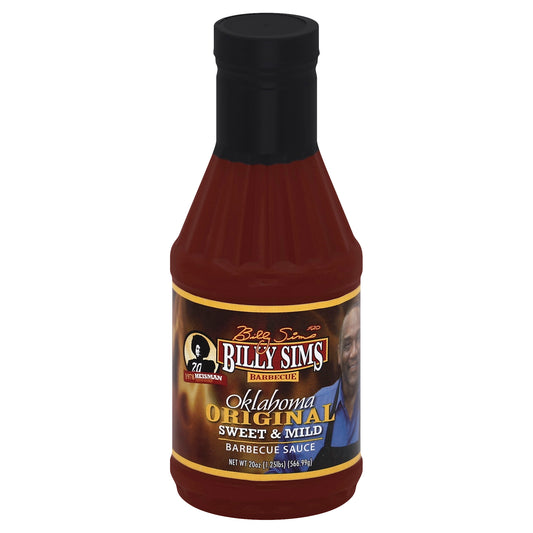 Billy Slms Sauce BBQ Oklahoma Sweet 20 Oz (Pack Of 6)