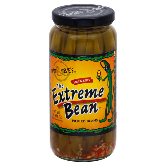 The Extreme Bean Bean Pickled Hot and Spicy 16 oz (Pack Of 6)