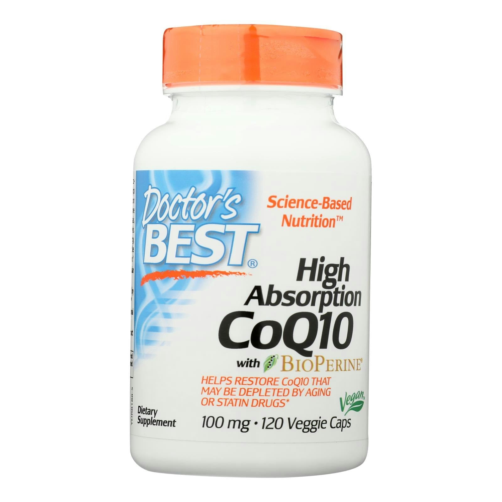 Doctor's Best CoQ10 100mg (120 Veggie Capsules)