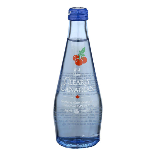 Clearly Canadian - Sparkling Water Wild Cherry 11 fl. oz (Pack of 12)