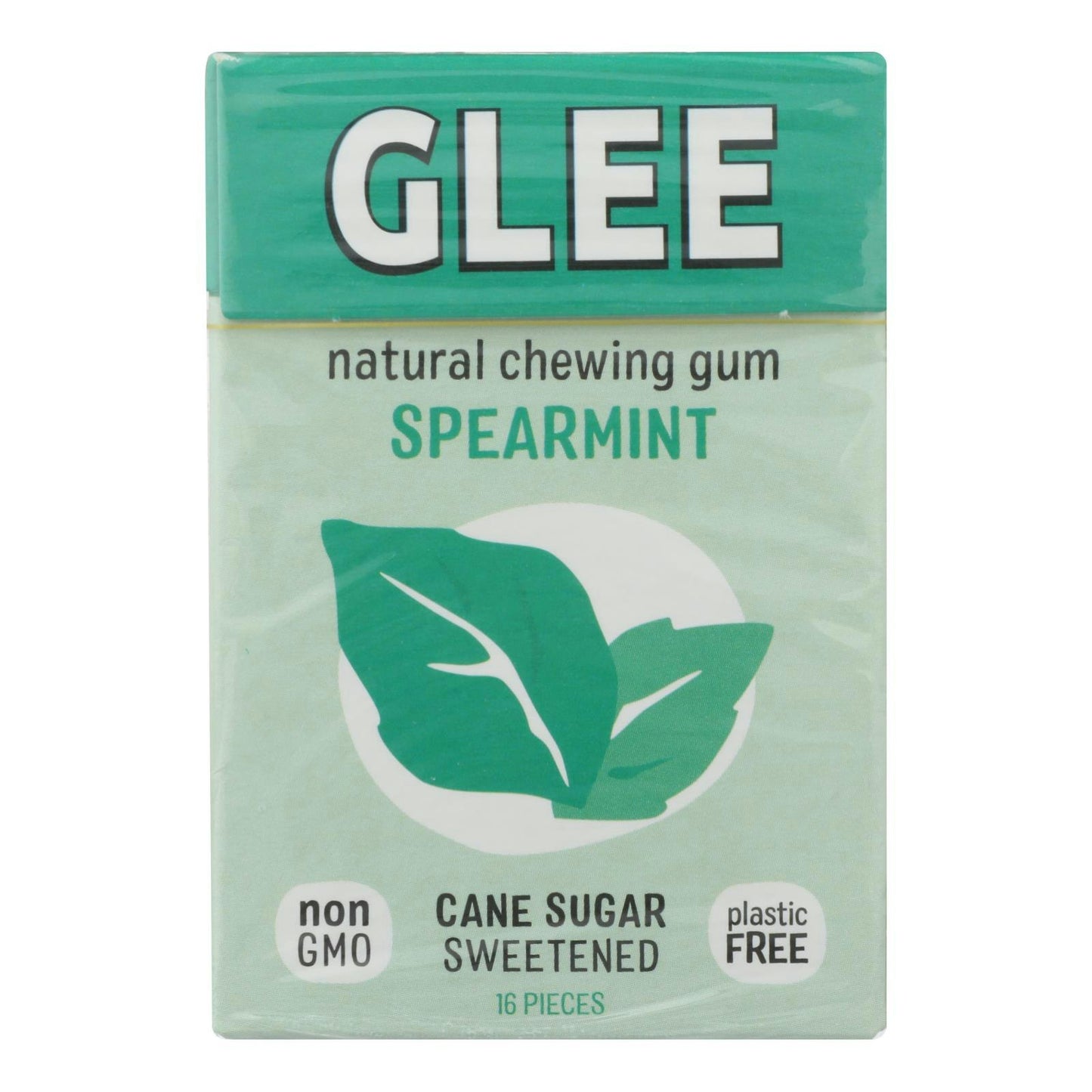 Glee Gum Gum Spearmint All Natural 16 Pc Pack of 12