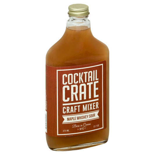 Cocktail Crate Mixer Maple Whiskey Sour 12.7 Fl Oz (Pack of 6)