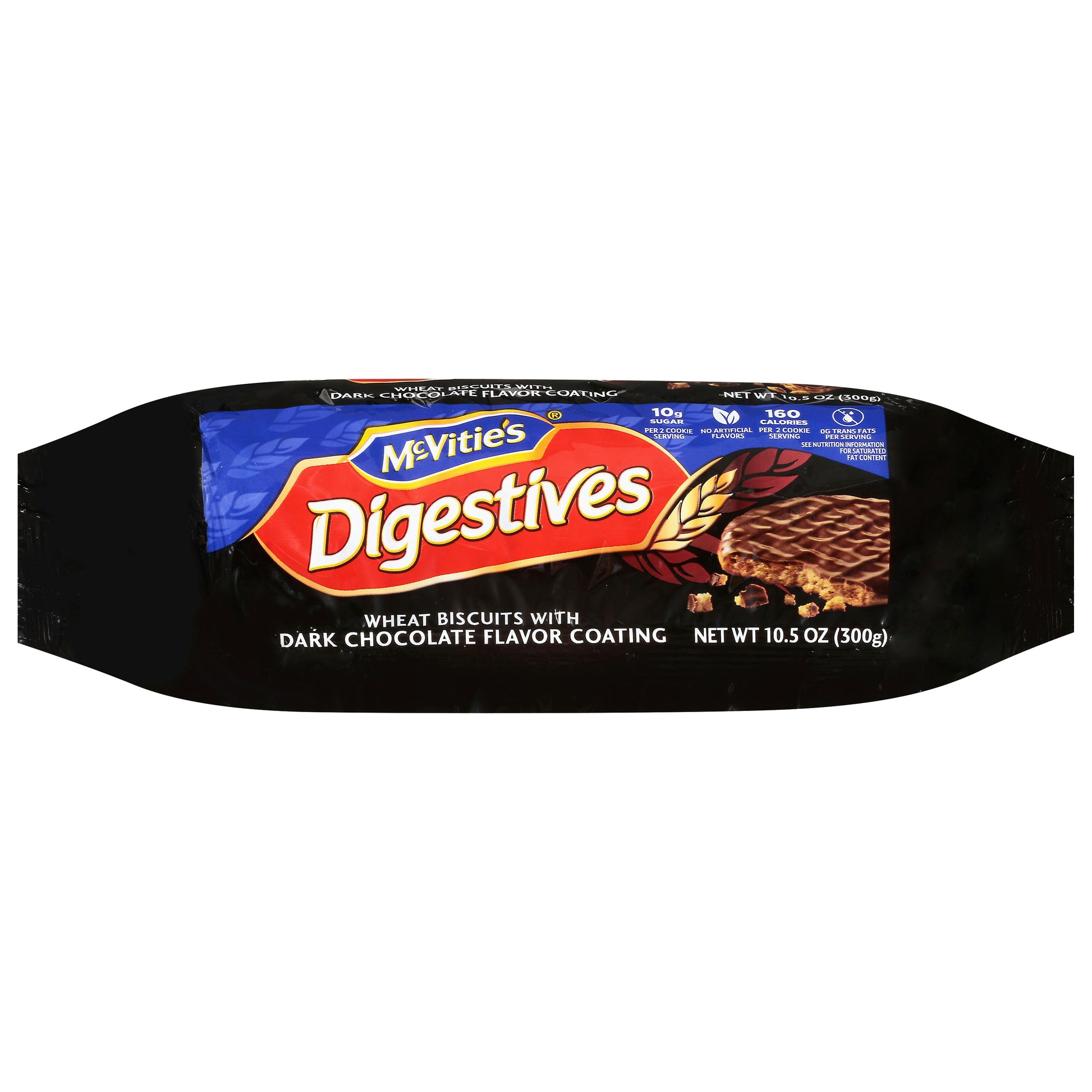 Mcvities Digestive Chocolate Dark 10.5 Oz (Pack of 12)