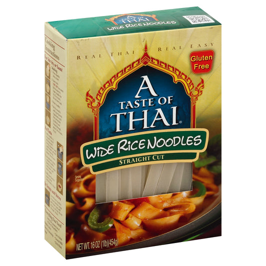 Taste Of Thai Noodle Rice Gluten Free Xwide 16 oz (Pack Of 6)