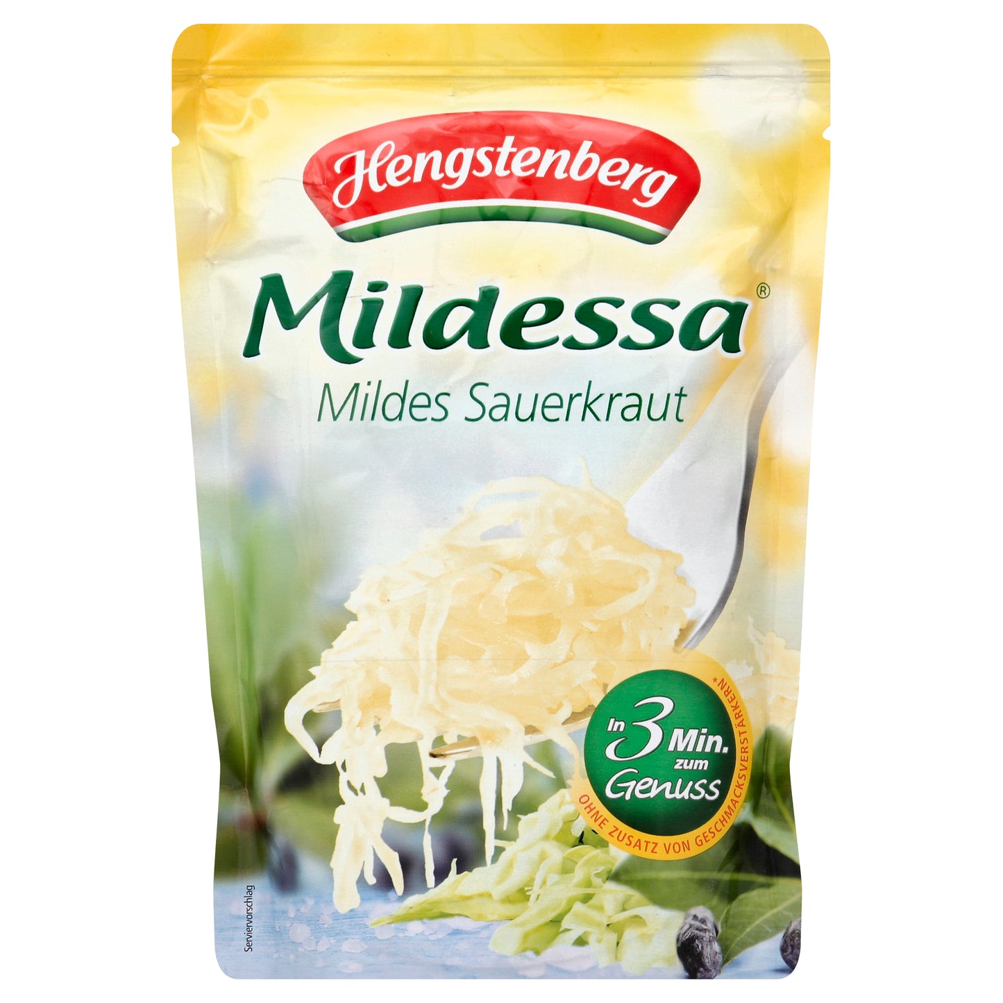 Hengstenberg Sauerkraut Mildessa In Pouch 14.1 Oz (Pack Of 6)