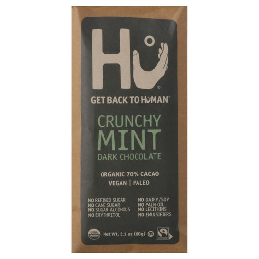 Hu Chocolate Crunchy Mint 2.1 Oz (Pack of 12)