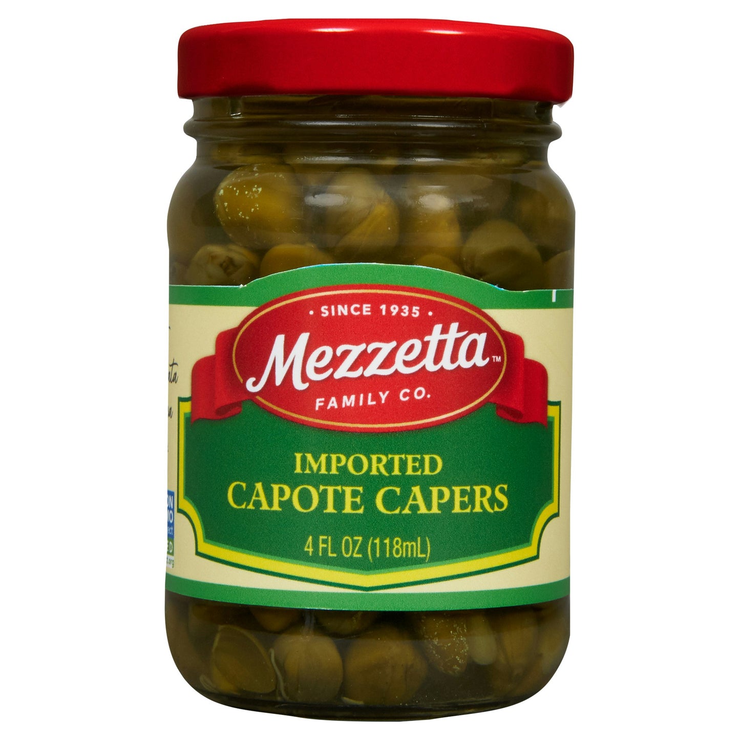 Mezzetta Caper Capote 4 Oz Pack of 12