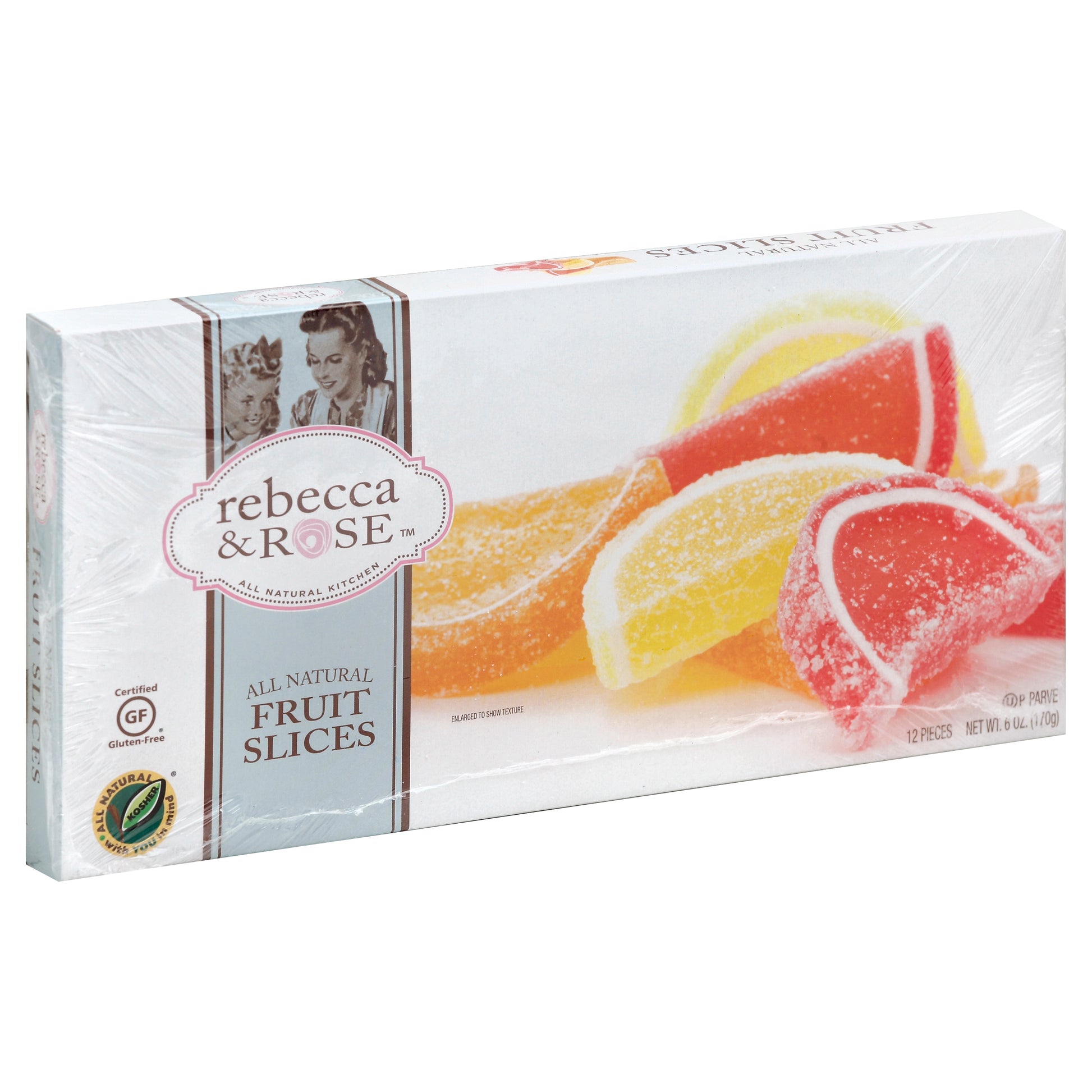 Rebecca & Rose Fruit Slice 6 Oz (Pack Of 12)