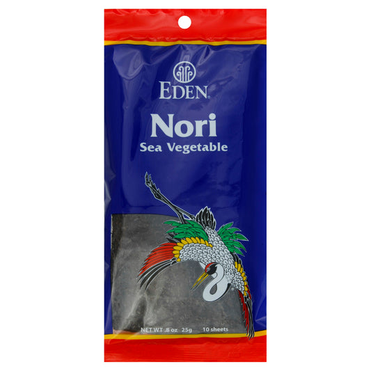 Eden Foods Nori Clvtd 10 Sheets 0.8 Oz