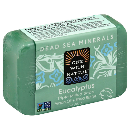 One With Nature Soap Bar Eucalyptus 7 Oz (Pack of 3)