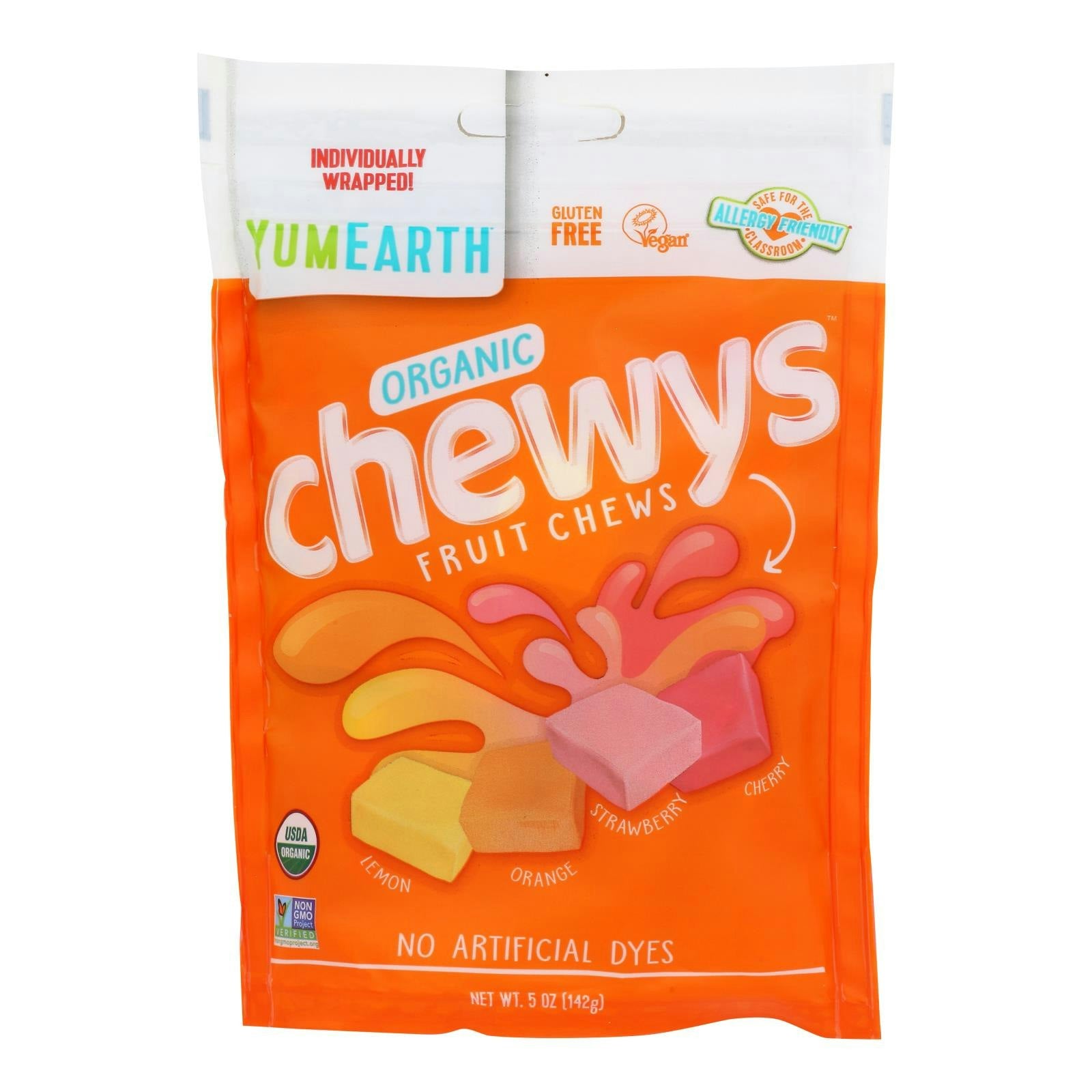 Yumearth - Chewy's Fruit Chews 5 oz (Pack of 6)