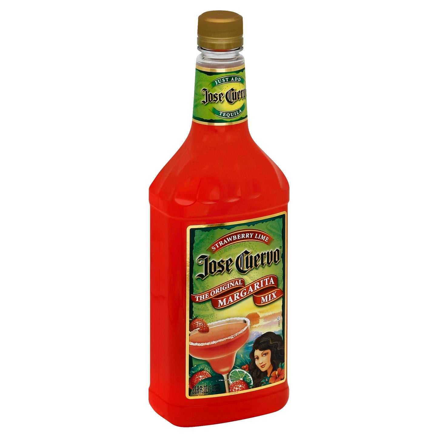 Jose Cuervo Mix Margartia Strawberry Lime 1 Lt (Pack of 6)