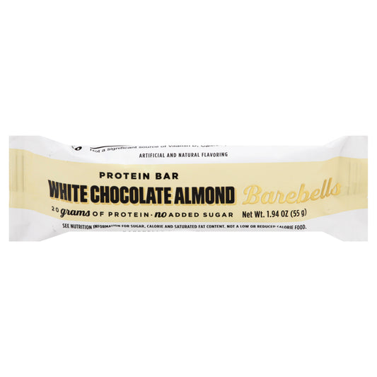 Barebells Bar White Choco Almond 55 Gm (Pack Of 12)