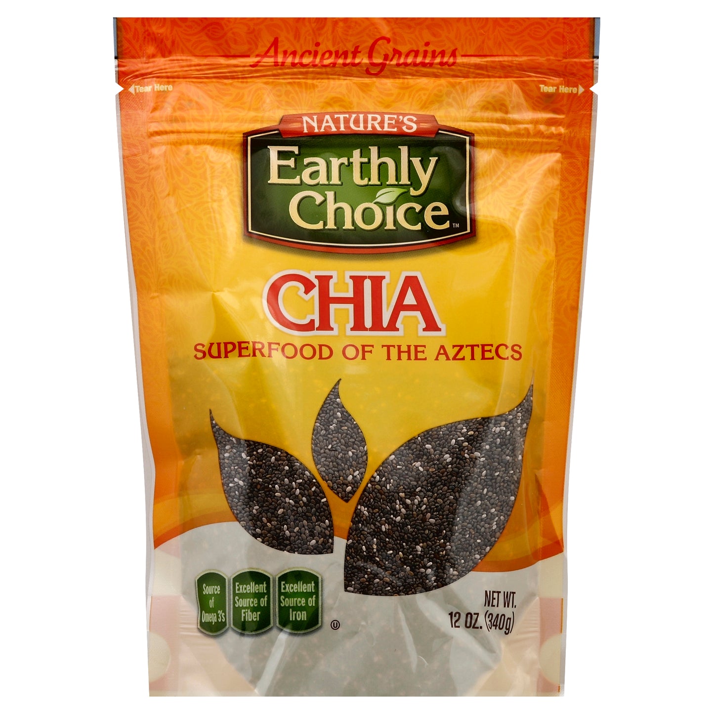 Natures Earthly Choice Chia 12 oz (Pack Of 6)