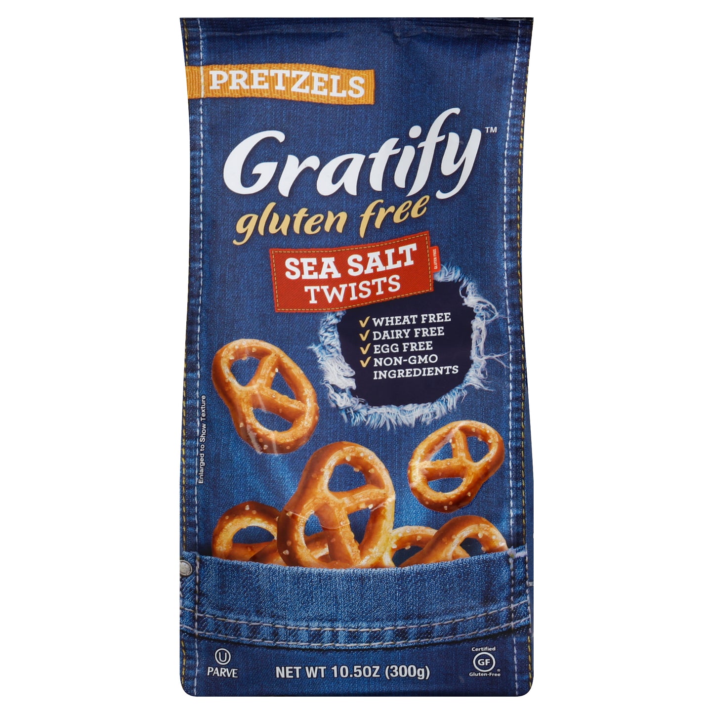 Gratify Pretzel Twist Gluten Free 10.5 oz (Pack Of 6)