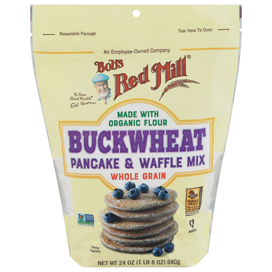 Bobs Red Mill Mix Pancake Waffle Buckwheat 24 oz (Pack Of 4)