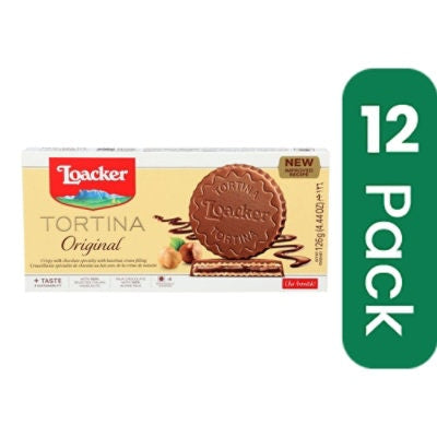 Loacker Tortina Original Cookie - 4.41 Ounce (Pack of 12)