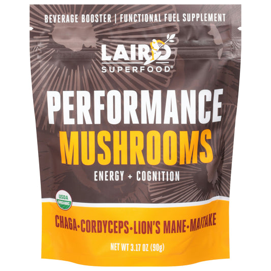 Laird Superfood Performance Mushroom Organic 3.17 Oz Pack of 3