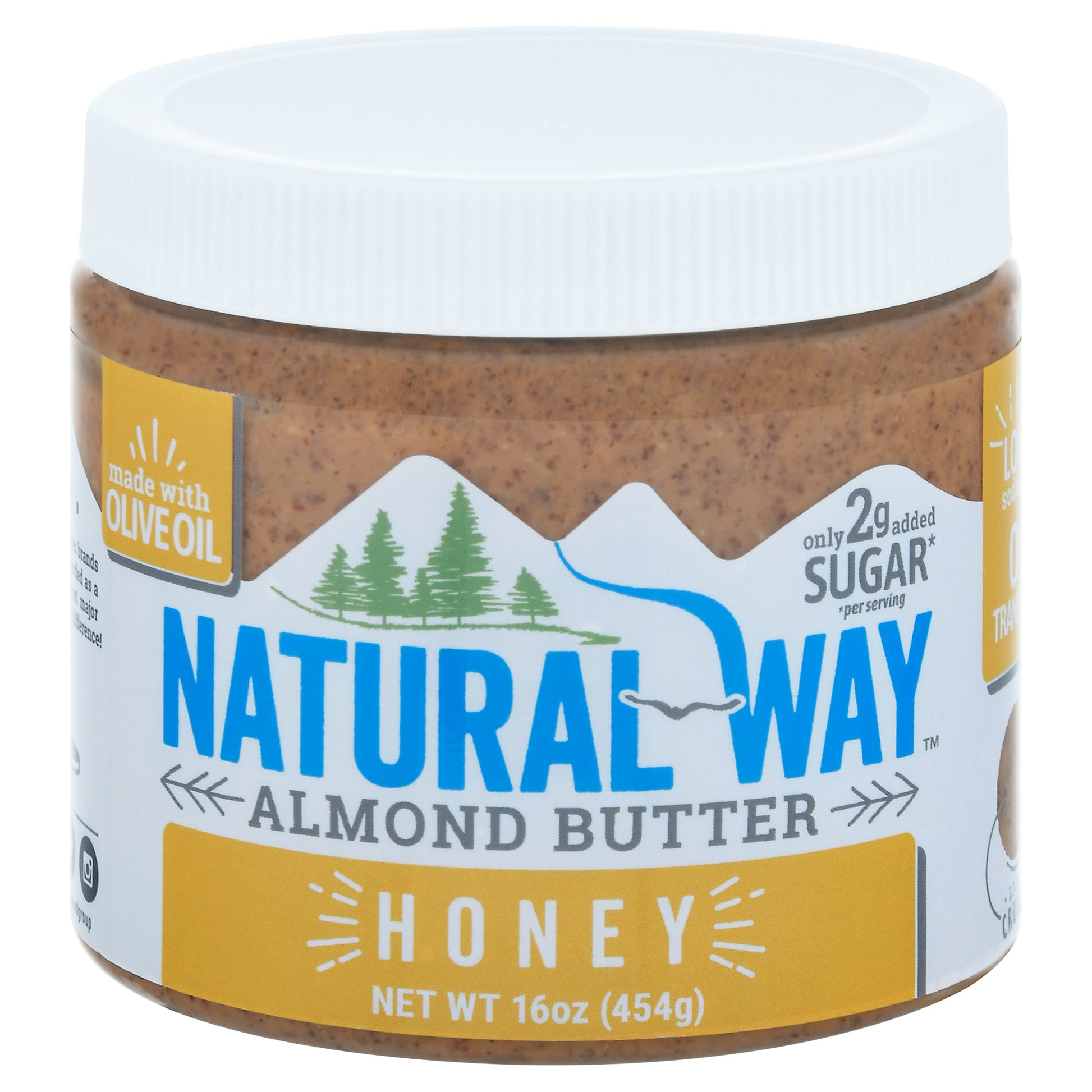 Natural Way Almond Butter Oo Honey 16 Oz (Pack Of 6)