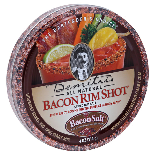 Demitris Rim Salt Bacon 4 oz (Pack Of 8)