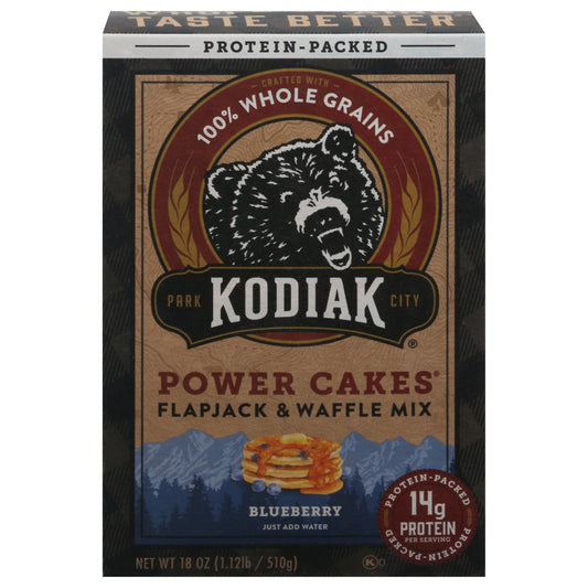 Kodiak Flapjack Mix Blueberry 18 oz (Pack Of 6)