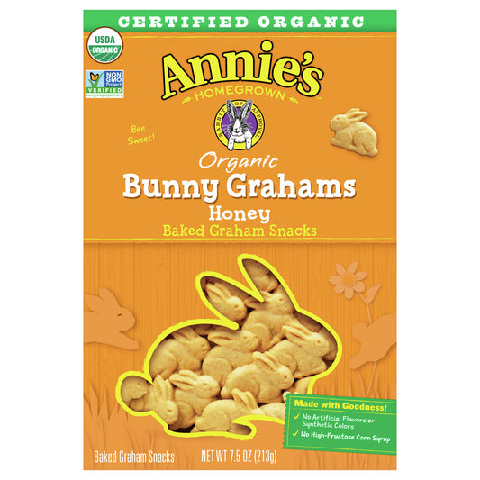 Annies Homegrown Cookie Bunny Graham Honey 7.5 oz (Pack Of 12)