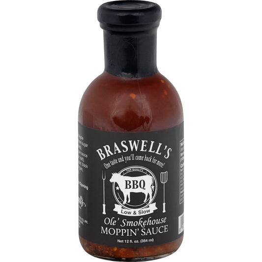 Braswell BBQ Sauce Smokehouse 13.5 oz (Pack Of 6)