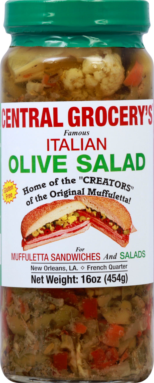 Central Grocery Olive Salad 16 Oz (Pack of 6)
