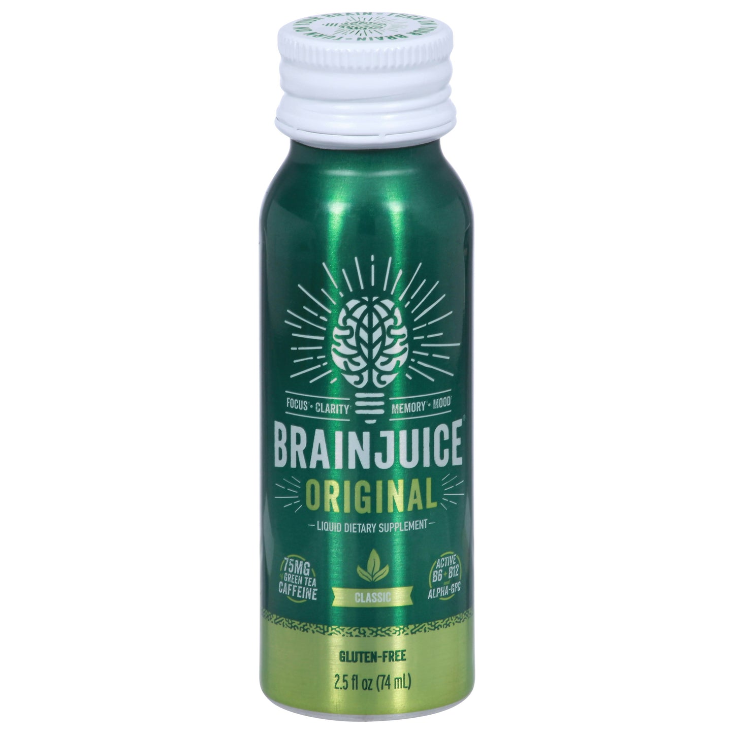 Brainjuice Shot Mental Classic 2.5 fl oz (Pack of 12)