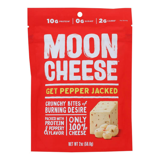 Moon Cheese Snack Pepper Jack - 2 oz (Pack of 12)