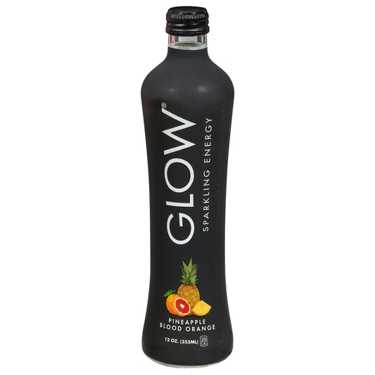 Glow Beverages Energy RTD Blood Orange 12 Fl Oz (Pack of 12)