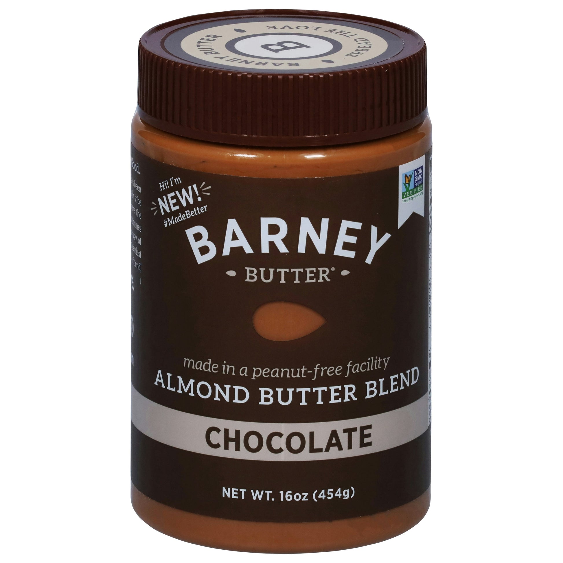 Barney Butter Nut Butter Almond Chocolate 16 Oz Pack of 6