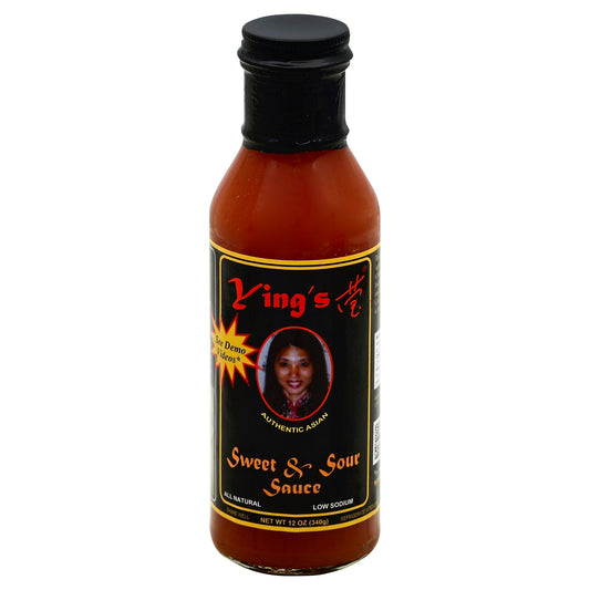 Yings Sweet & Sour Sauce 12 FO (Pack of 6)