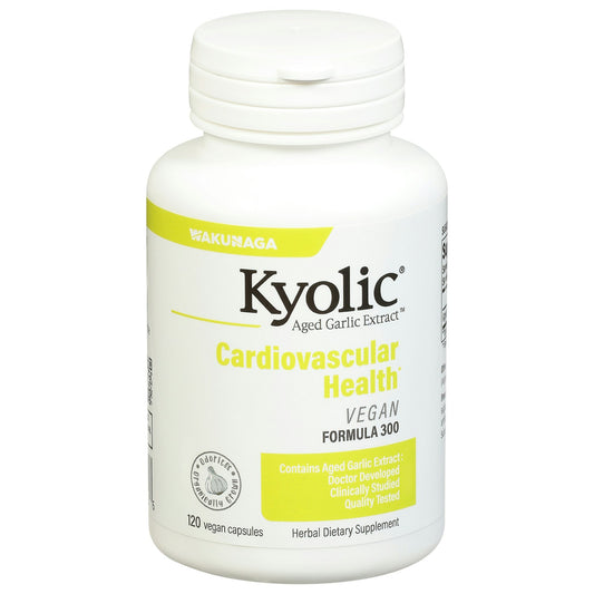 Kyolic - Cardiovascular Vegan Formula - 120 Count