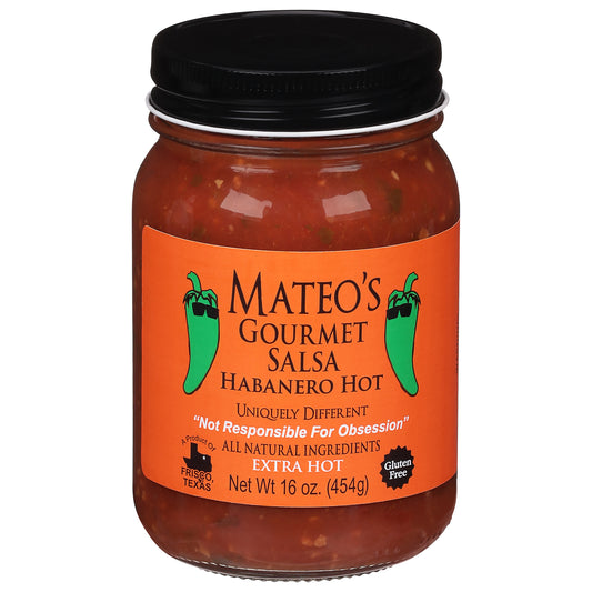 Mateos Gourmet Salsa Habanero 16 oz (Pack Of 6)