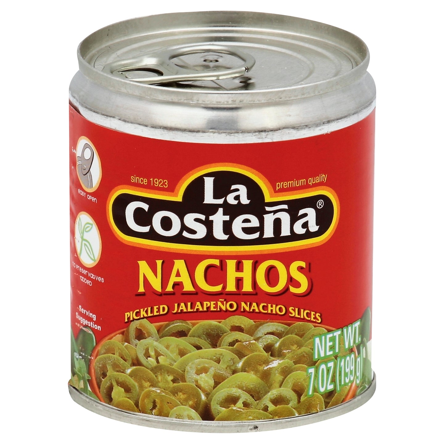 La Costena Pepper Jalapeno Nacho 7 Oz (Pack Of 12)