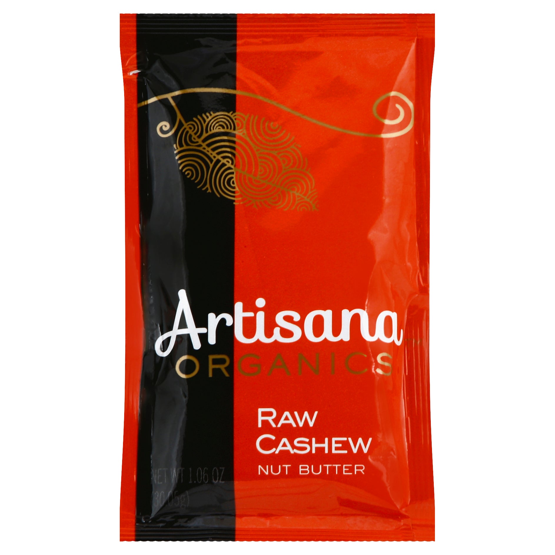 Artisana Nut Butter Cashew Raw Squeeze Pack Organic 1.06 oz (Pack Of 10)