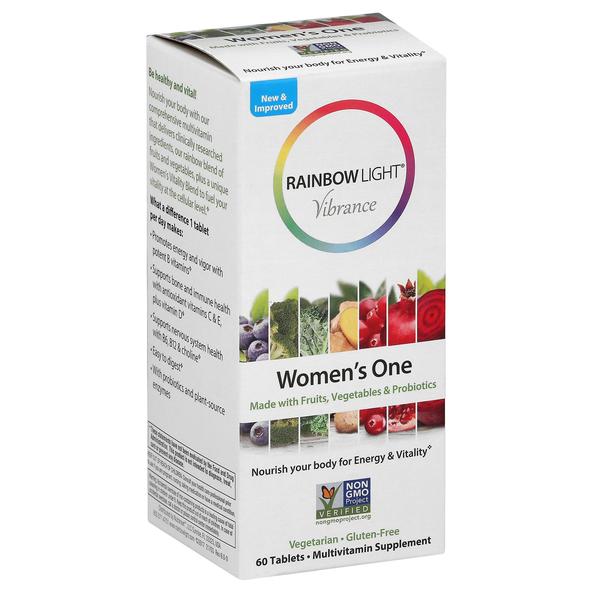 Rainbow Light Womens Vibrance 1 60 Capsules