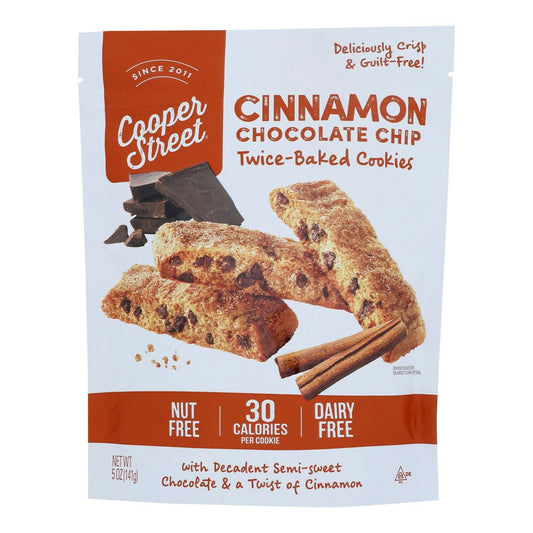 Cooper Street - Cookies Cinnamon Chocolate Chip 5 oz (Pack of 6)