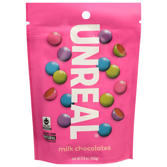 Unreal Chocolate Candy Coated 5 oz (Pack Of 6)