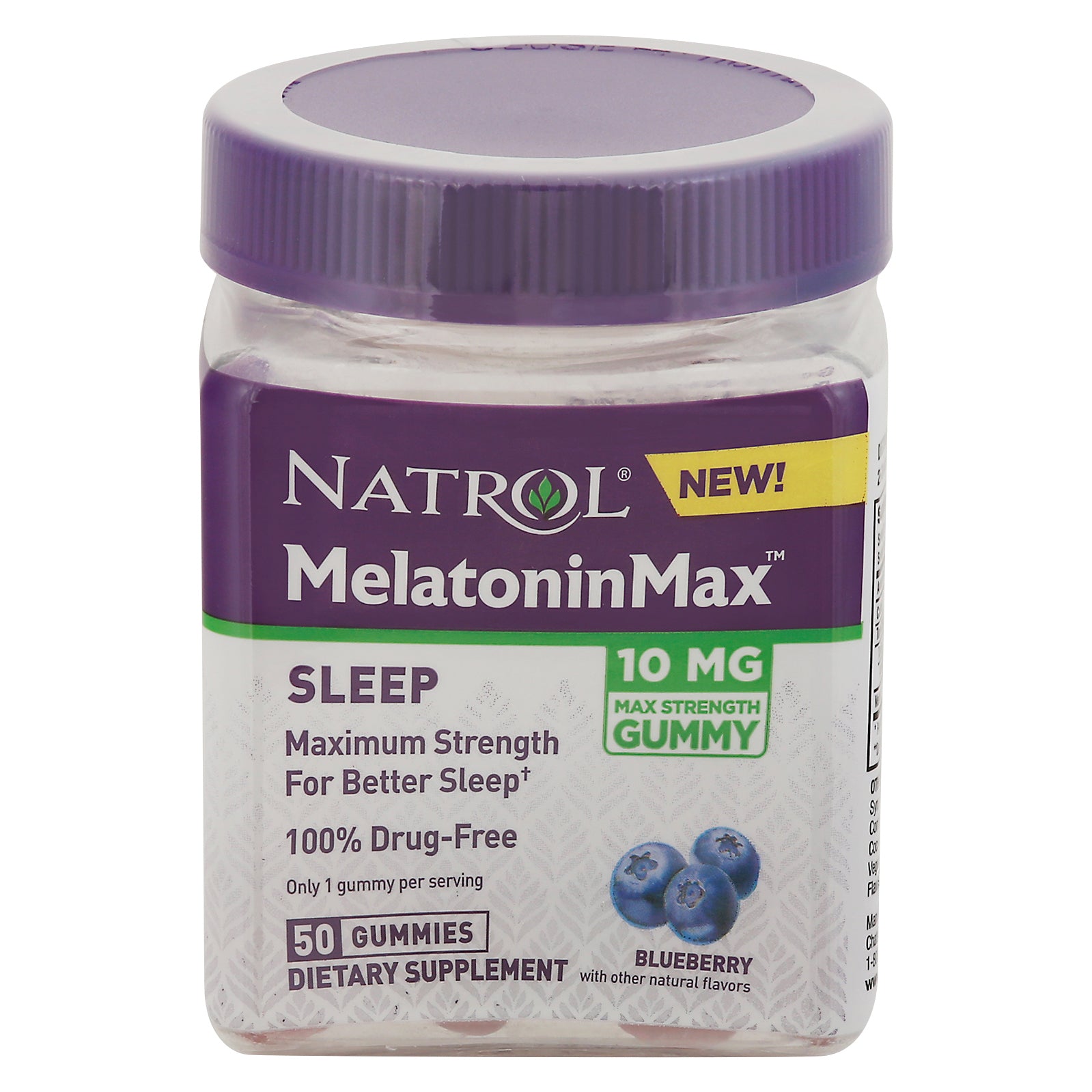 Natrol Melatonin Max Gummy 50 Pieces 50 Pc Pack of 1