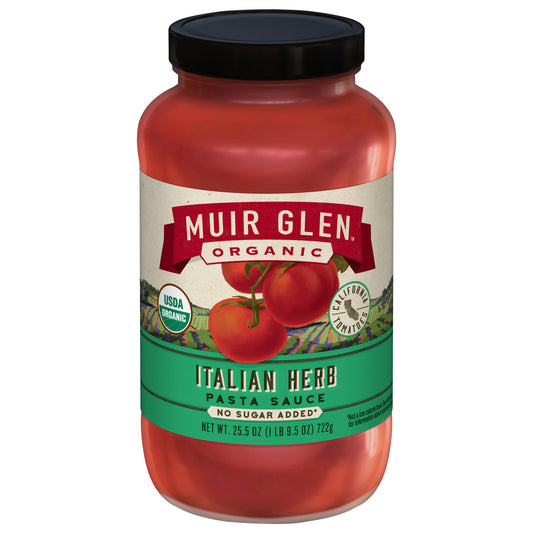 Muir Glen Pasta Sauce Italian Herb 25.5 Oz (Pack Of 6)