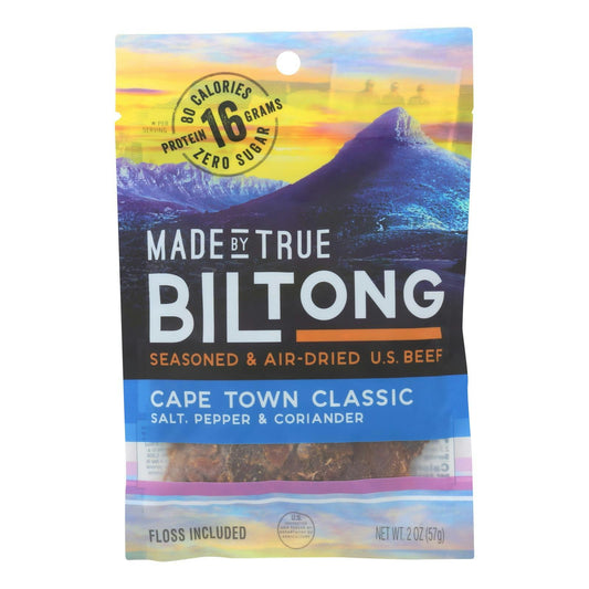 Made By True Biltong Original 2 Oz Pack of 8