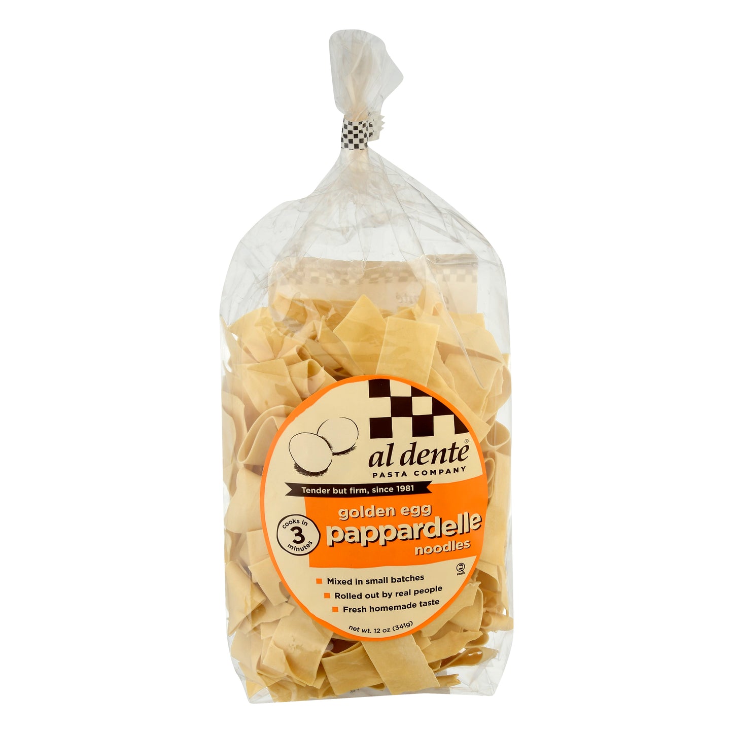 Al Dente Pasta Pappardelle Egg 12 oz (Pack Of 6)