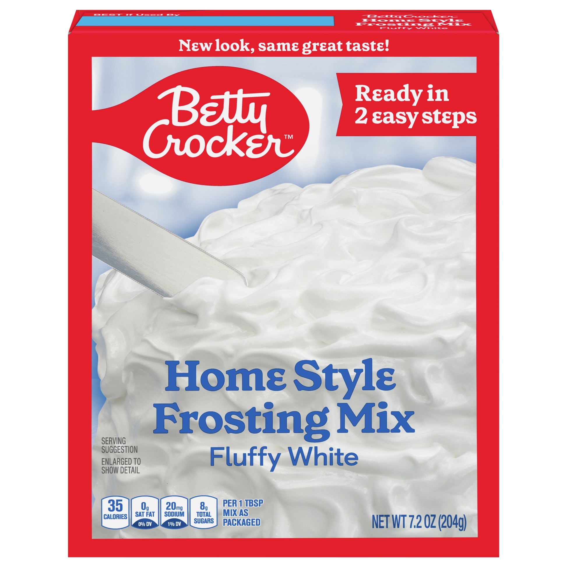 Betty Crocker Mix Frosting White Homestyle 7.2 Oz (Pack Of 12)