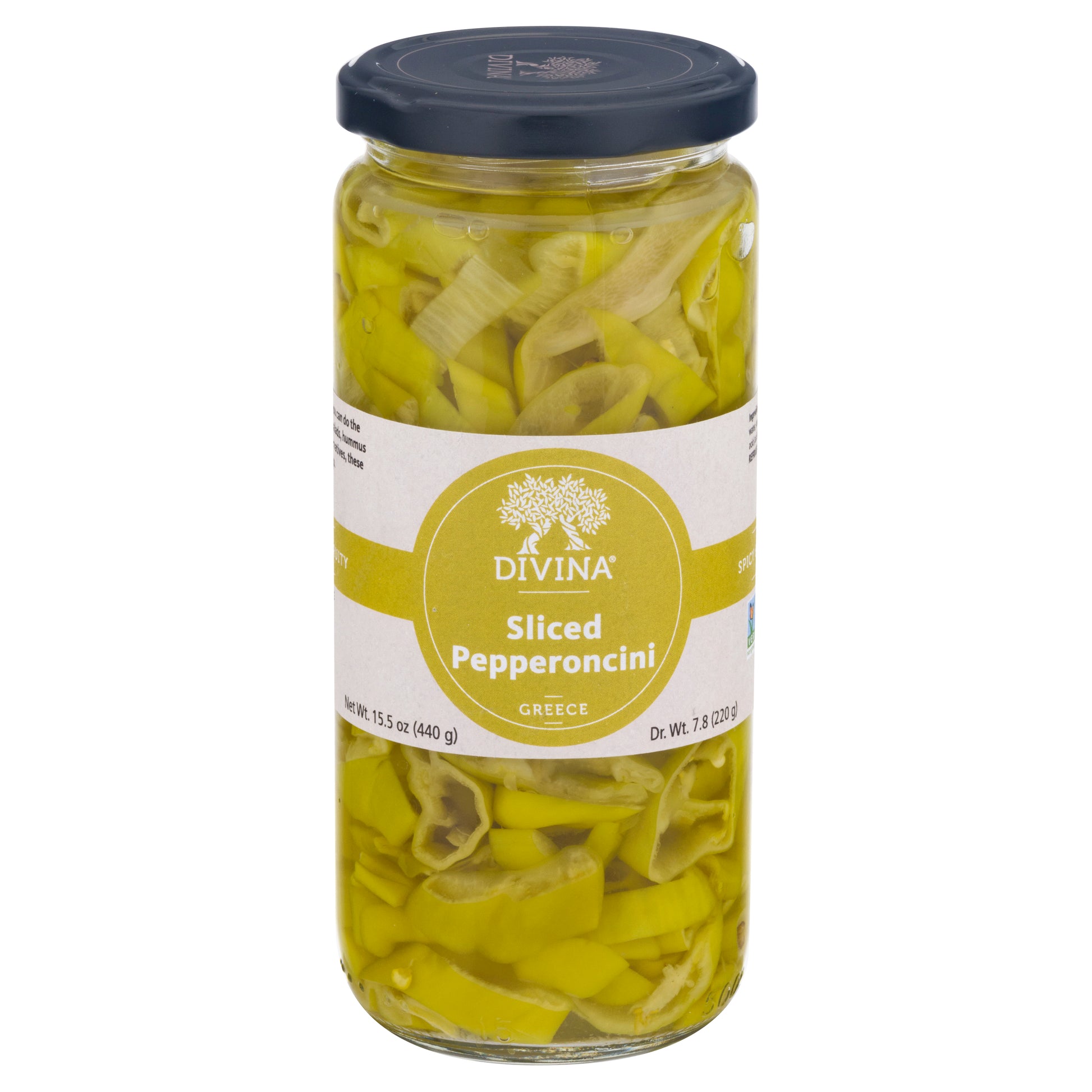 Divina Pepperoncini Slice Natural 15.5 oz (Pack Of 6)