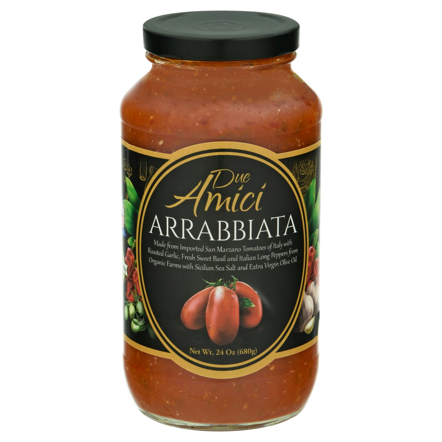 Due Amici Sauce Arraibbiata 24 FO (Pack Of 6)