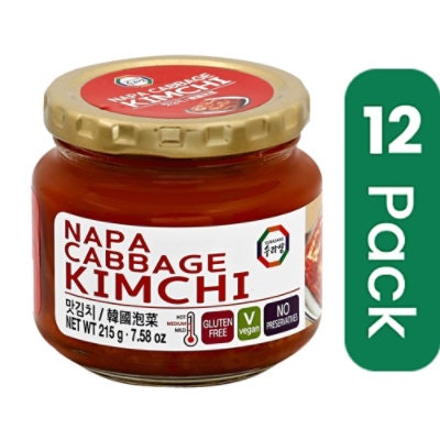 Surasang Kimchi Napa Cabbage 7.58 Oz (Pack of 12)