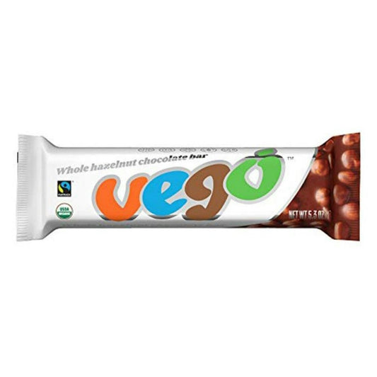 Vego Chocolate Bar Whole Hazelnut 5.3 Oz (Pack Of 20)